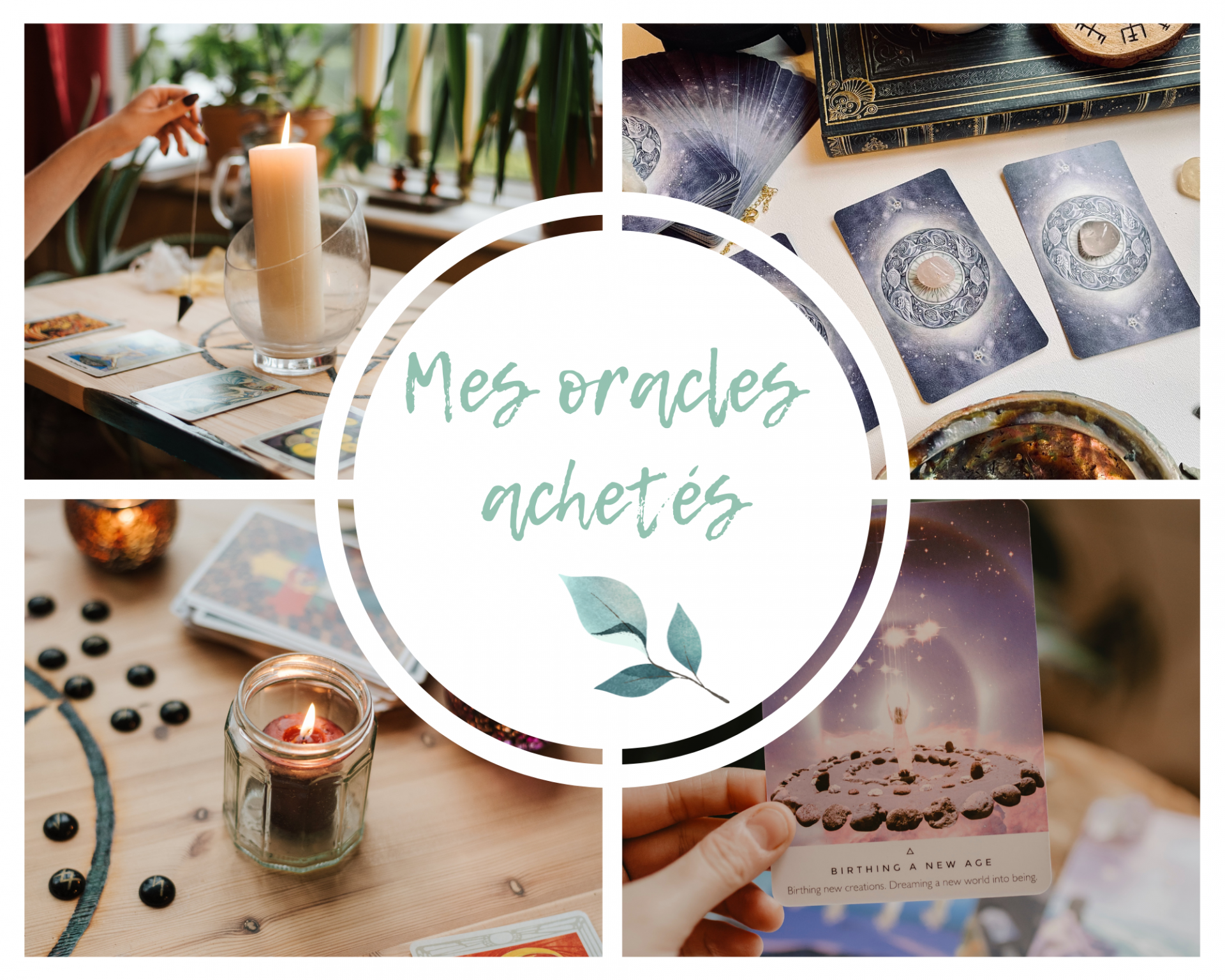 Mes oracles achetés