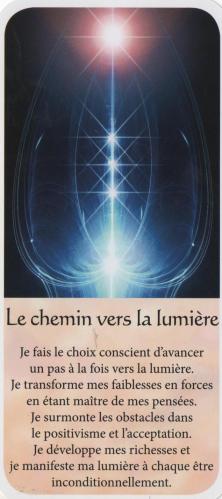 Le chemin vers la lumiere