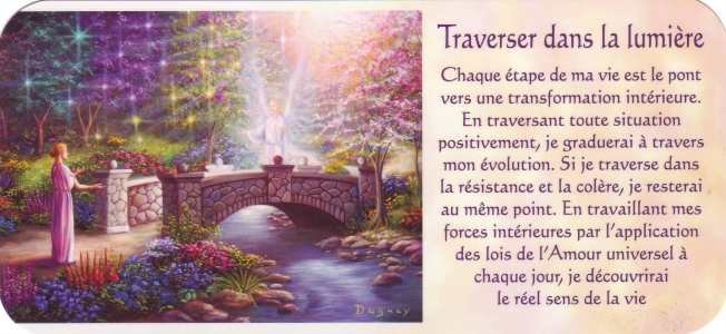 Traverser dans la lumiere