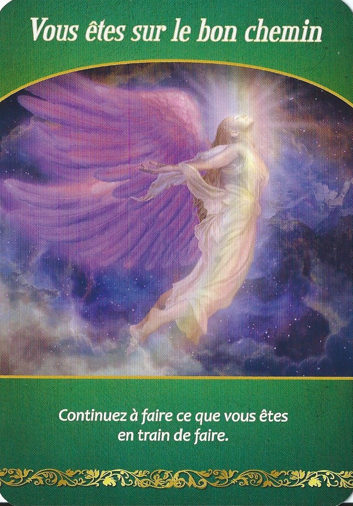 Vous etes sur le bon chemin